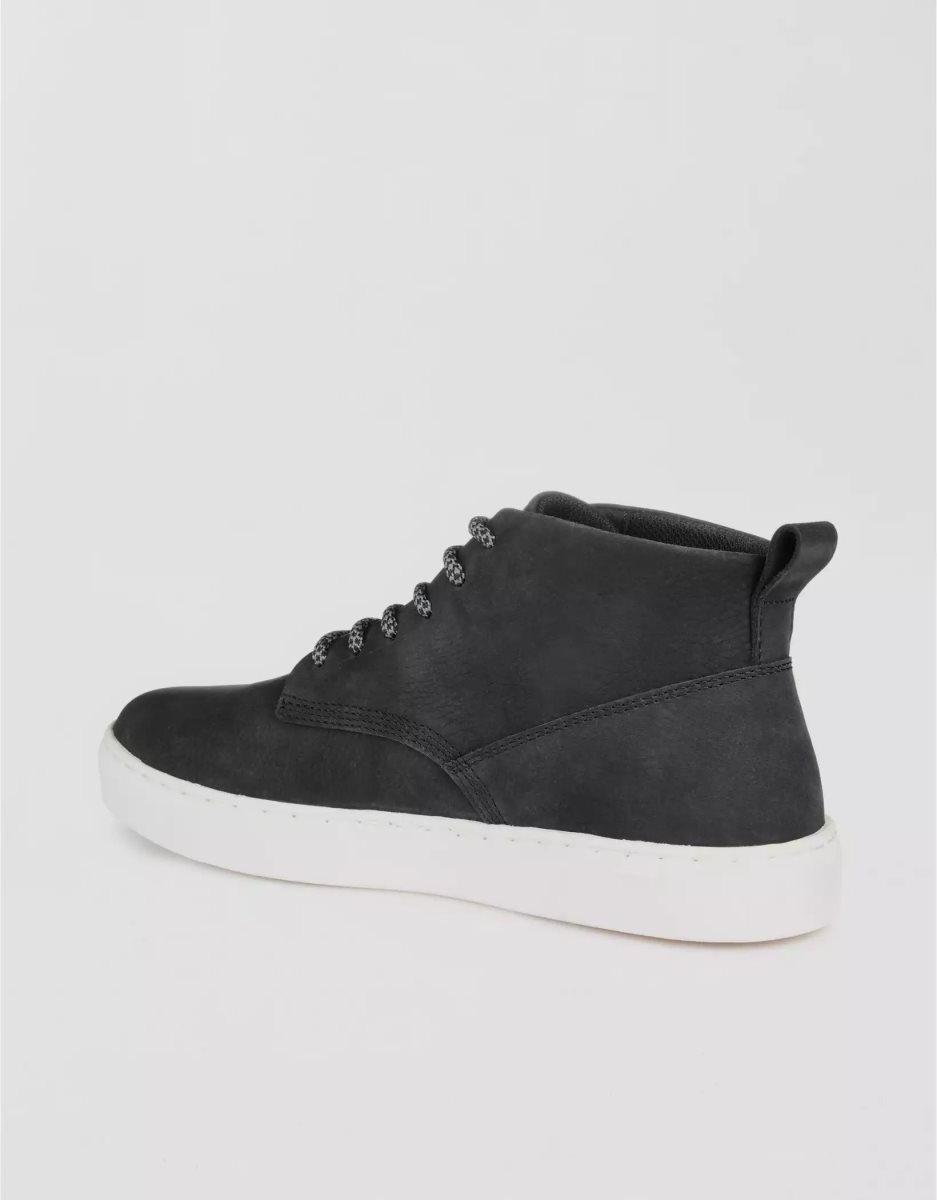 Chaussures Casual American Eagle Territory Rove High Top Sneaker Noir Homme | AEZ-61795970